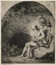 Svatý Jeroným v pokání, 1644.