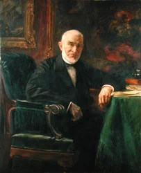 Senátor Ferdinand Moring (1818-1900), 1898