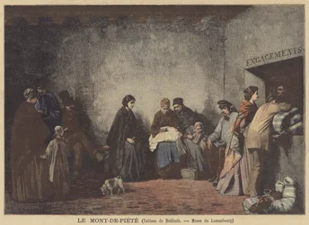 Le Mont-de-Piete (The Pawnbrokers Shop)