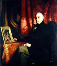 Portrét sběratele umění Nicolaus Hudtwalcker, 1852
