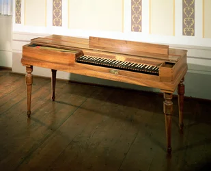 Clavichord, kdysi vlastněný Franzem Josephem Haydnem (1732-1809)