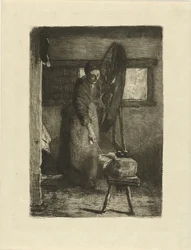 Spinster v práci V práci (název na objektu)