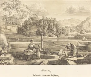 Pondělí – Rosenecker Garden u Salzburgu (pondělí – Rosenecker Garden u Salzburgu)