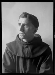 Obraz františkána v Assisi