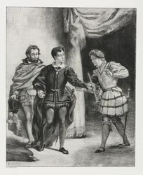 Hamlet: Hamlet a Guildenstern, 1834.