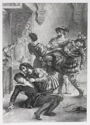 Hamlet: Smrt Hamleta, 1843.