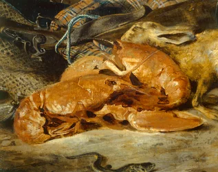 Nature morte au homard - zátiší s humrem ...