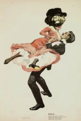 F v. Řezníček, Drahrer / z: Tanec / 1906