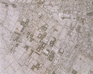 Mapa Florencie, 1731