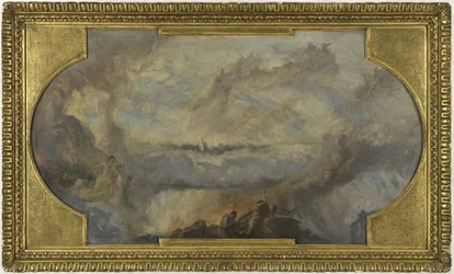 Skica pro severní galerii Petit Palais: Francouzská revoluce (strop)