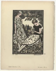 Gazette du Bon Ton, 1920 - č. 5, Pl. 34: Trochu moc