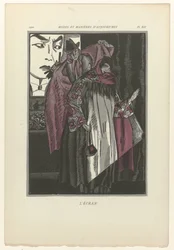 Móda a způsoby dneška, 1922, Pl. 12: Obrazovka