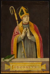 St. Donatus, cca 1490 (tempera na panelu)