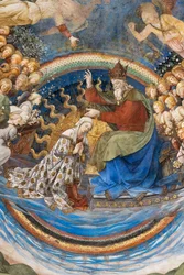 Korunování Panny Marie, detail