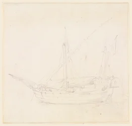 Kresba, Plachetnice, asi 1780