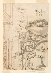 Kresba, náčrtky, asi 1750