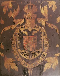 Erb Karla V., císaře Svaté říše římské, 1558