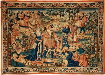 Vlámský gobelín. 16. století.
