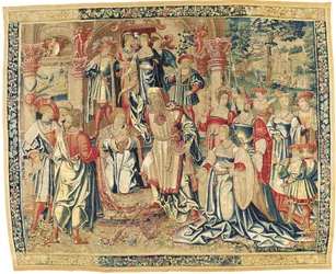 Francouzsko-vlámská biblická tapisérie, kolem 1510-30