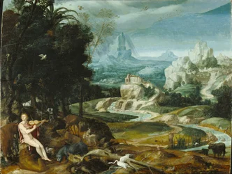 Krajina s Orfeem, kolem roku 1570