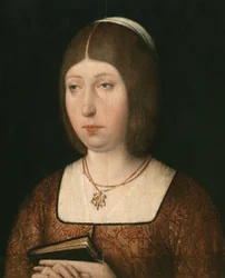Portrét Isabelly "Katolík", královny Kastilie, c.1490