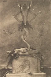 The Sacrifice, od The Satanic Ones, ca. 1882, ca. 1882.