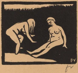 Opuštění vody (La sortie du bain)