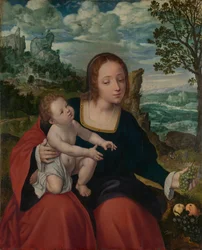 Zbytek na útěku do Egypta, ca. 1540.