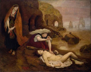 Nalezení Dona Juana Haidee, c1870.