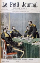 Admirál Gervais před vyšetřovací komisí, 1895