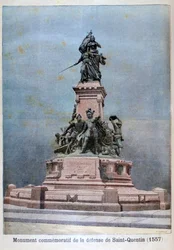 Památník na obranu svatého Quentina, 1557, 1896