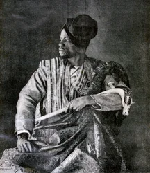 Hlavní vyslanec Dahomey pro krále Behanzina v Paříži, 1893