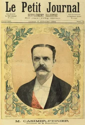 Monsieur Jean Casimir-Perier (1847-1907) z Le Petit Journal, 9. července 1894