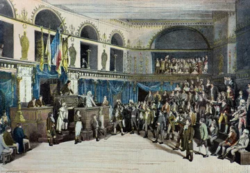 Thermidor , Robespierrův pád, theatre de la porte saint martin