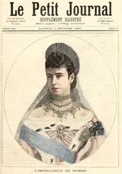 Císařovna Ruska, z „Le Petit Journal“, 7. února 1891