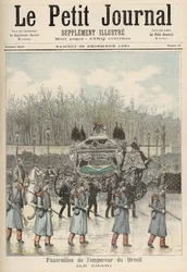 Pohřeb brazilského císaře: Kočár, z „Le Petit Journal“, 26. prosince 1891