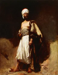 Maročan; Un Marroqui, kolem roku 1862
