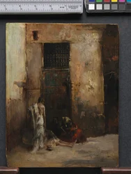 Žebráci u dveří, 1870