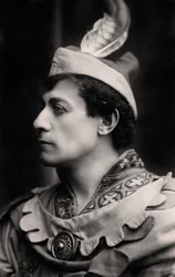 Lewis Waller 1860-1915, anglický herec a divadelní manažer, 1906.