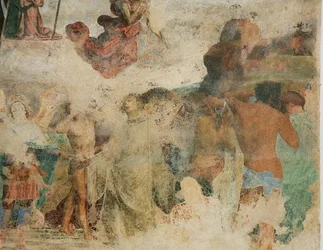 Poslední soud, detail zobrazující zatracené