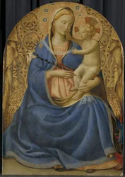 Madonna pokory, kolem 1440 (panel)