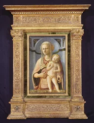 Madona s dítětem, asi 1435 (tempera na desce)