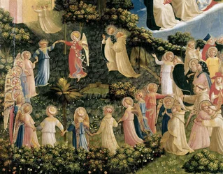 Detail posledního soudu, cca 1432.