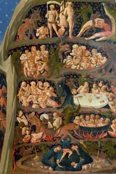 Detail posledního soudu, cca 1432.