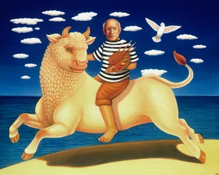 Yo Picasso, 2003 (olej a tempera na panelu)
