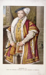 Edward VI, král Anglie, c1552, 1793