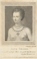 Jane Shoreová: dejte něžné paní Shoreové ještě jeden něžný polibek, Shakespeare,..., 1. února 1790.