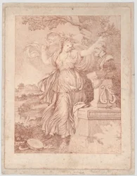 Paní Abingtonová jako Thalia, 1783.