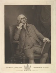 The Right Honorable Charles Pratt, 1. Earl Camden, Lord Chancellor, 1795.