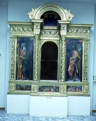 Tabernacle of the Sacraments, c.1484-6 (tempera na panelu) (viz také 94758-9)